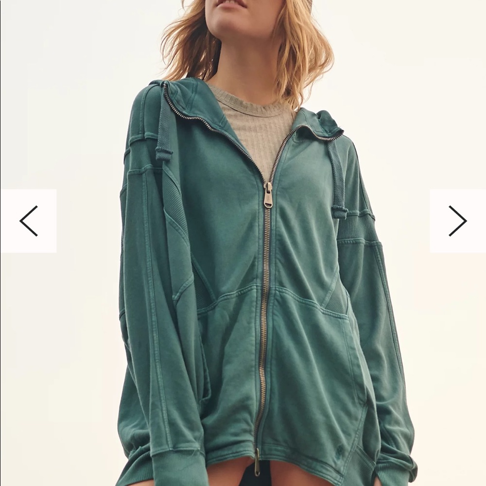 Free People All Your Live Solid Hoodie NWOT